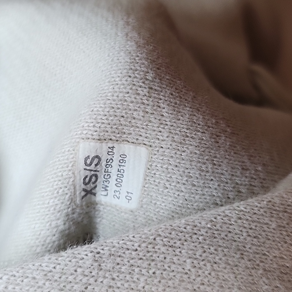 Lululemon Women's Scuba Oversized Half-Zip Hoodie cream Size XS/S - Picture 15 of 16